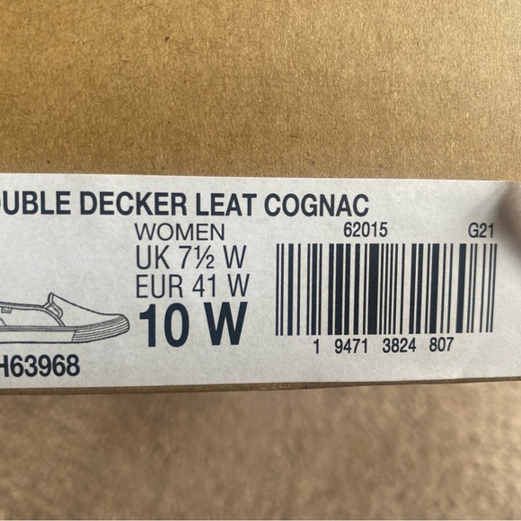 Keds Brown Leather Slip-On Loafers - Picture 4 of 4